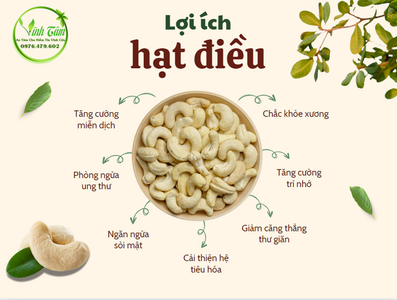 hạt điều rang muối