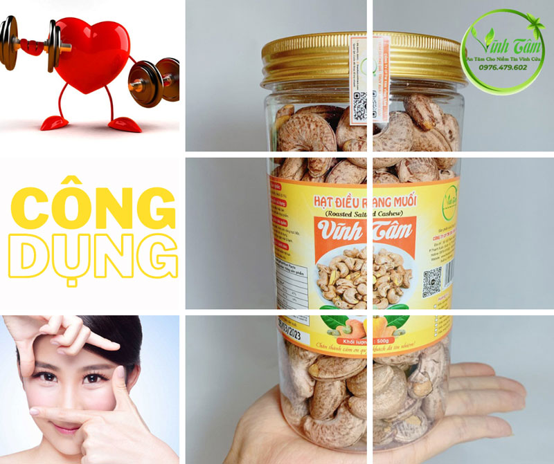 Tác dụng của hạt điều