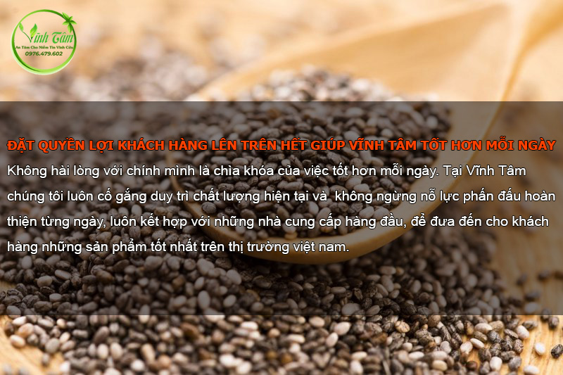 công dụng của hạt chia
