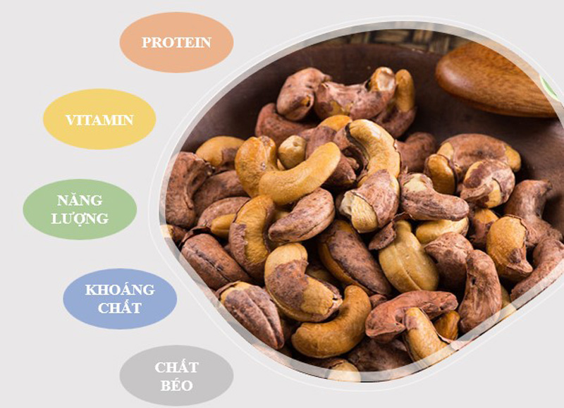 công dụng của hạt điều