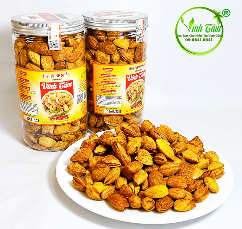 hạt hạnh nhân rang bơ