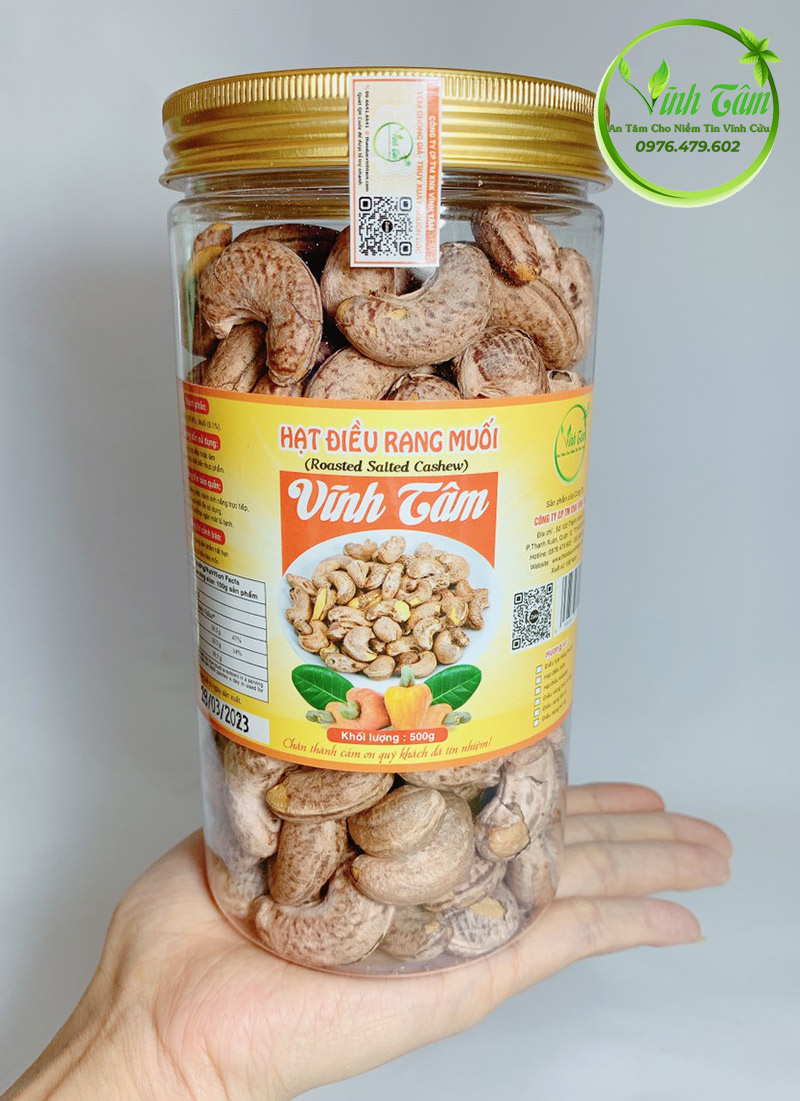 100g hạt điều bao nhiêu calo