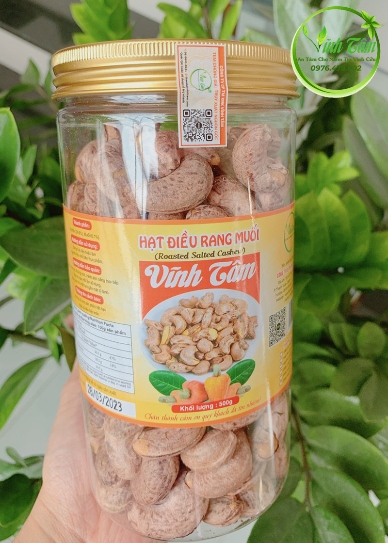 hạt điều rang muối