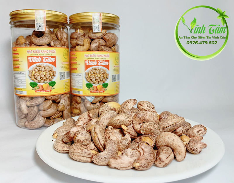 giá hạt điều rang muối bình phước