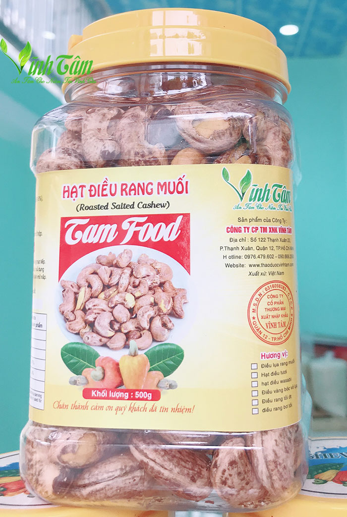 hạt điều rang muối