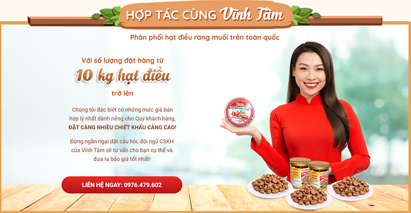hạt điều rang muối