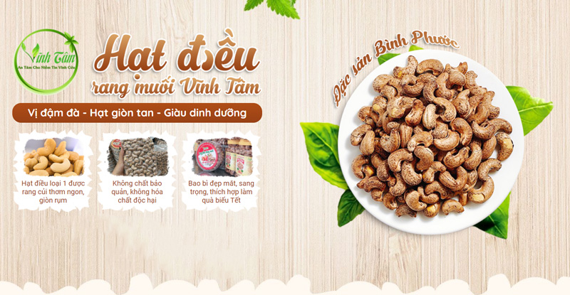 hạt điều rang muối