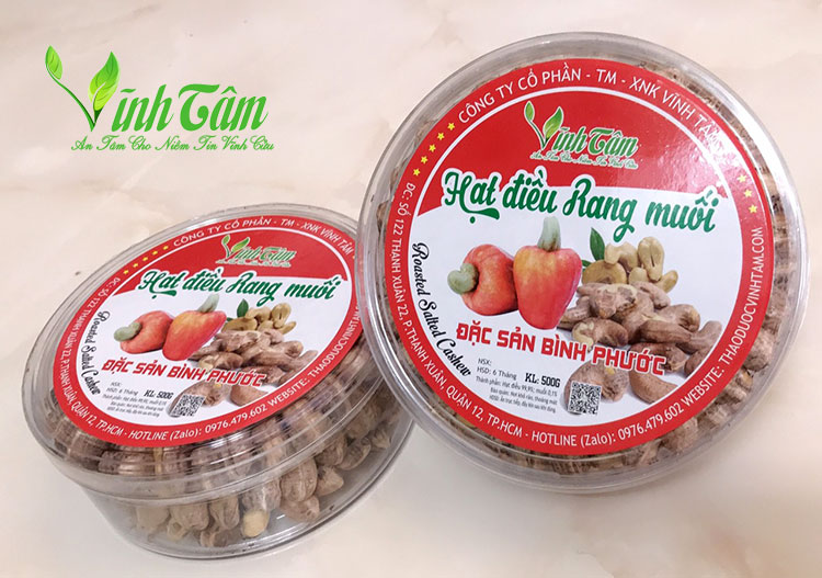 hạt điều rang muối