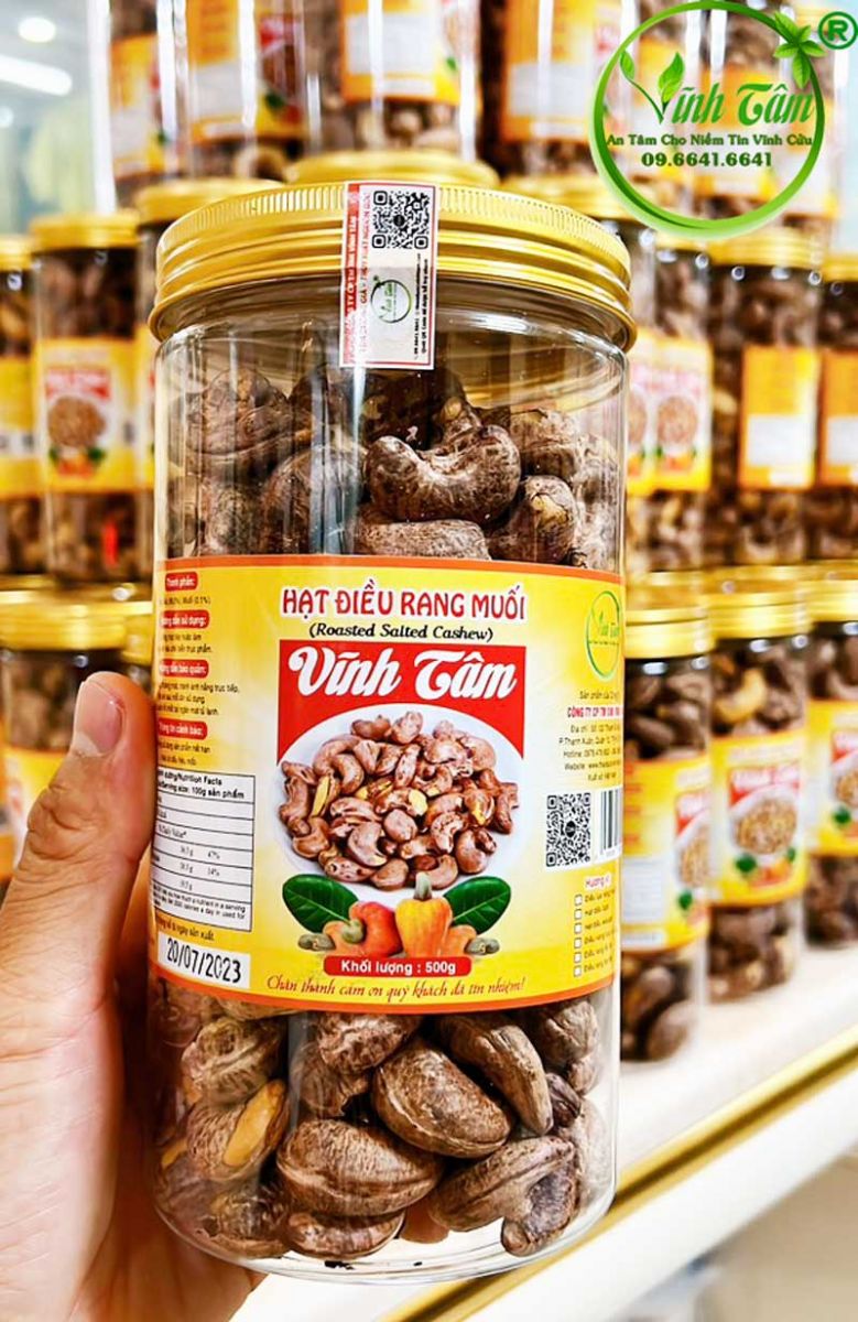 hạt điều rang muối 1kg bao nhiêu