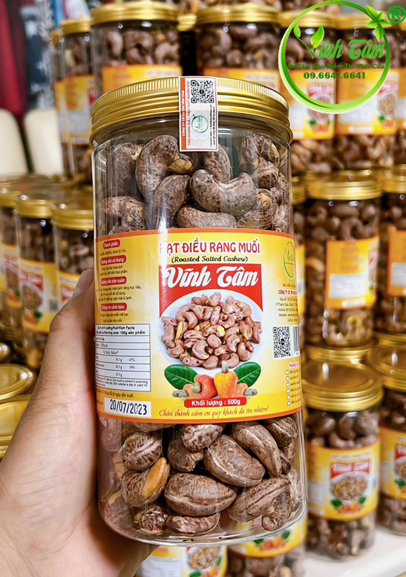 100g hạt điều bao nhiêu calo