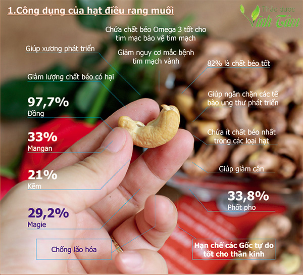 hạt điều rang muối mua ở đâu chất lượng