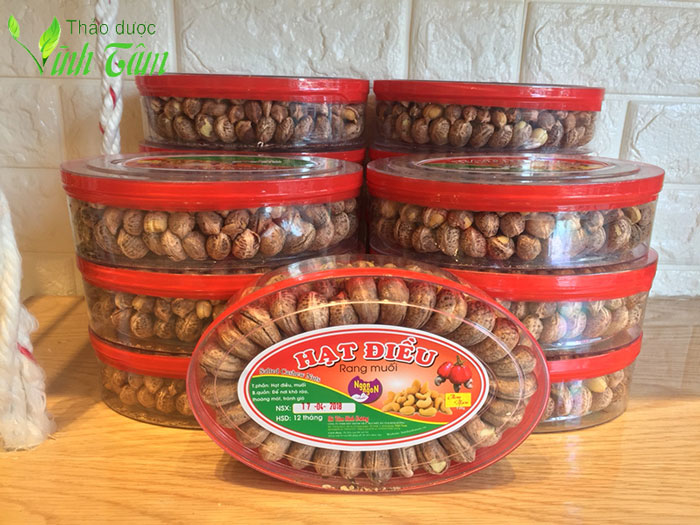 cách bảo quản hạt điều rang muối