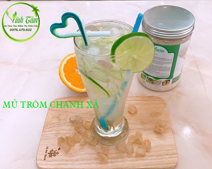 cách nấu, pha mủ trôm