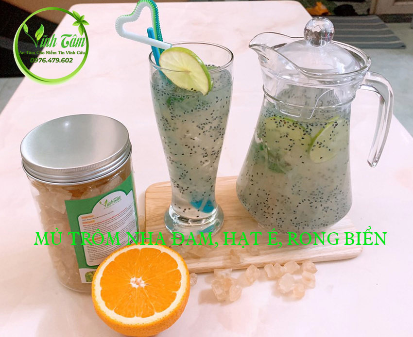 cách pha, nấu mủ trôm