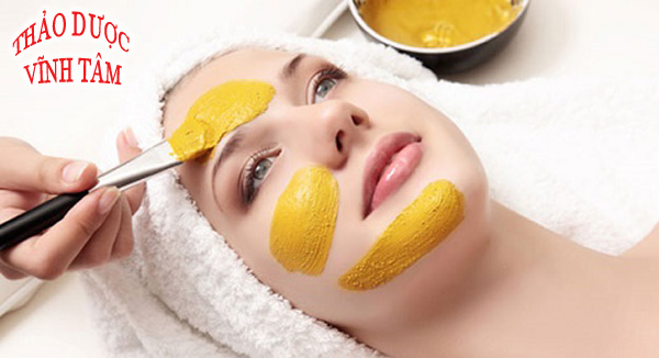 mặt nạ tinh bột nghệ